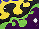 'Abstract #1' Untitled. Acrylic on canvas. 1.7 x 1m (approx)